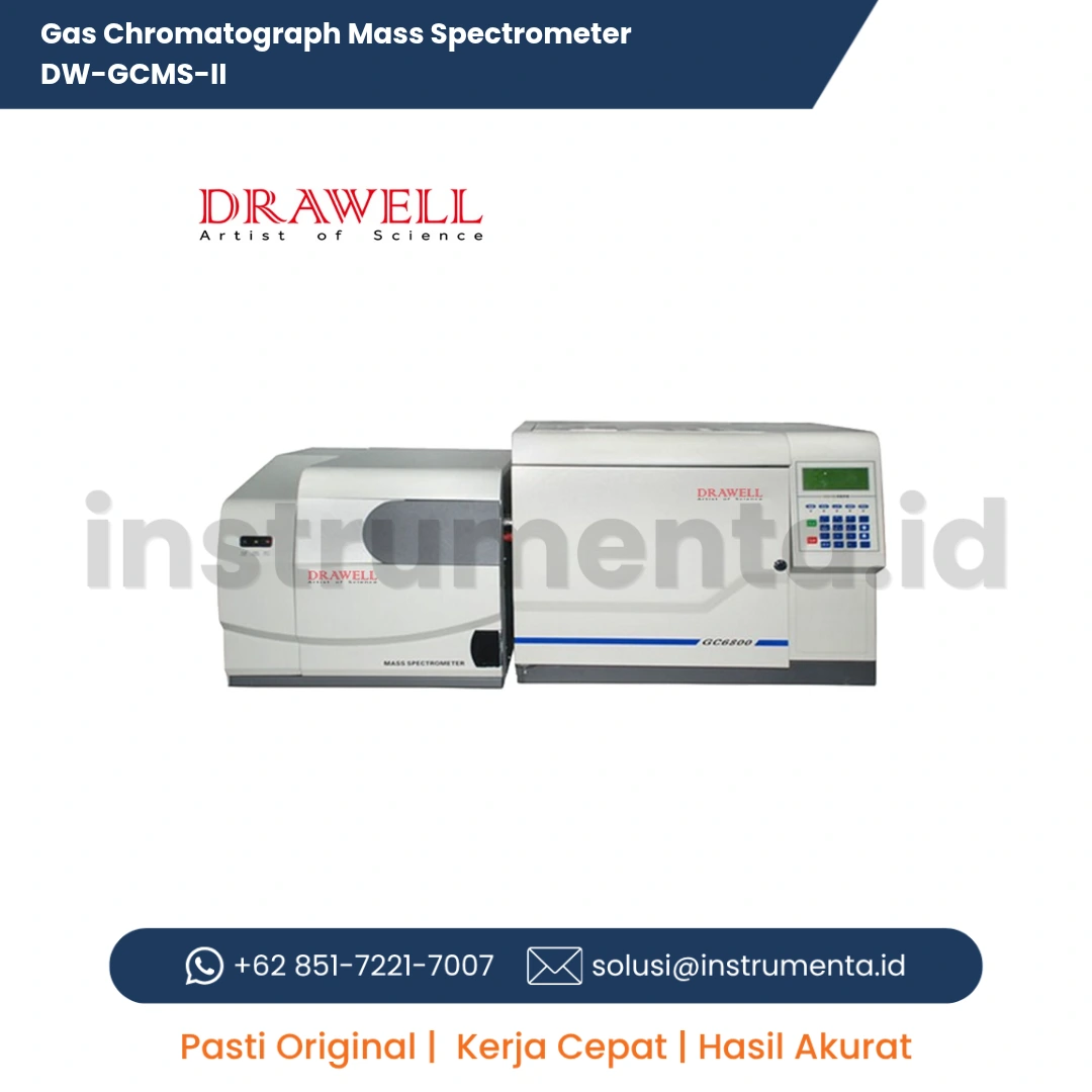 Jual Gas Chromatograph Mass Spectrometer DW-GCMS-II Distributor Resmi Instrumentasi Laboratorium